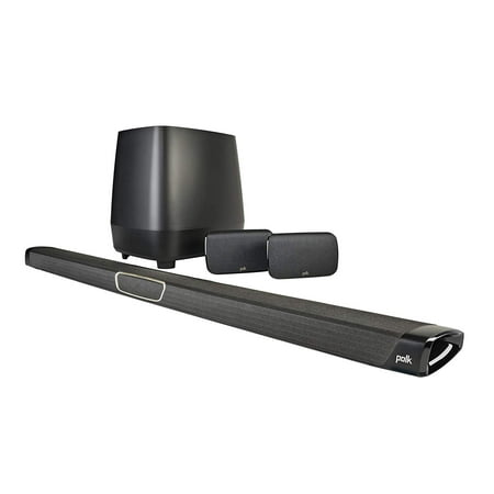 Polk Audio MagniFI MAX Sound Bar and Wireless Subwoofer - with Polk SDA and Voice Adjust Technology