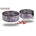 thumbnail image 2 of Skin Wrap Decal Set 2 Pack for Amazon Echo Dot 2 - Victorian Design Purple (2nd Generation ONLY - Echo NOT INCLUDED), 2 of 3