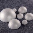 thumbnail image 3 of Espuma para manualidades - Paquete de 15 espuma en forma de cono, bola redonda alf espuma de poliestireno en blanco, para manualidades, clase de arte Macarena Bolas de espuma de poliestireno, 3 of 8