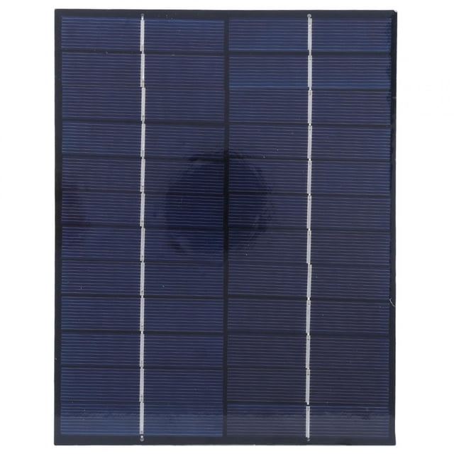 Panel solar V, respuesta rápida del módulo del panel solar del cargador del panel solar del silicio policristalino de 5.5W 12V
