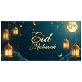 thumbnail image 6 of LUUFILx Eid Mubarak Backdrop Banner Crescent Lanterns Stars Night Decor Party Supplies Photography Props Indoor Outdoor Celebration Decorations, 6 of 9