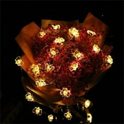 Dvkptbk Bee Light String Light String Shaped Lamp Holiday Decoration LED Copper Lamp Prop Lighting & Ceiling