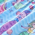 thumbnail image 3 of Toddler Girls Spring Mermaid Dress Ruffle Sleeve Summer Sundress Dresses 2T (Mermaid-261), 3 of 6