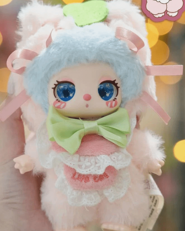 Baby Three Liila's Chef Kitten V4 Series Random Eyes Blind Box Cute Plush Figure