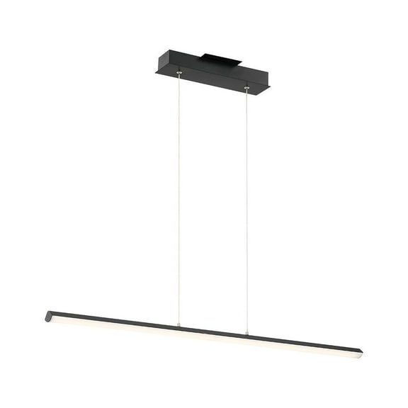 Access Lighting LED Linear Pendant in Matte Black Color