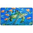 thumbnail image 1 of Tapis de Bain pour Bébé, Tapis de Baignoire Antidérapant pour Enfants, Tapis de Bain Coloré pour Baignoire pour Enfants, Tapis de Baignoire Lavable 38x72cm, 1 of 5