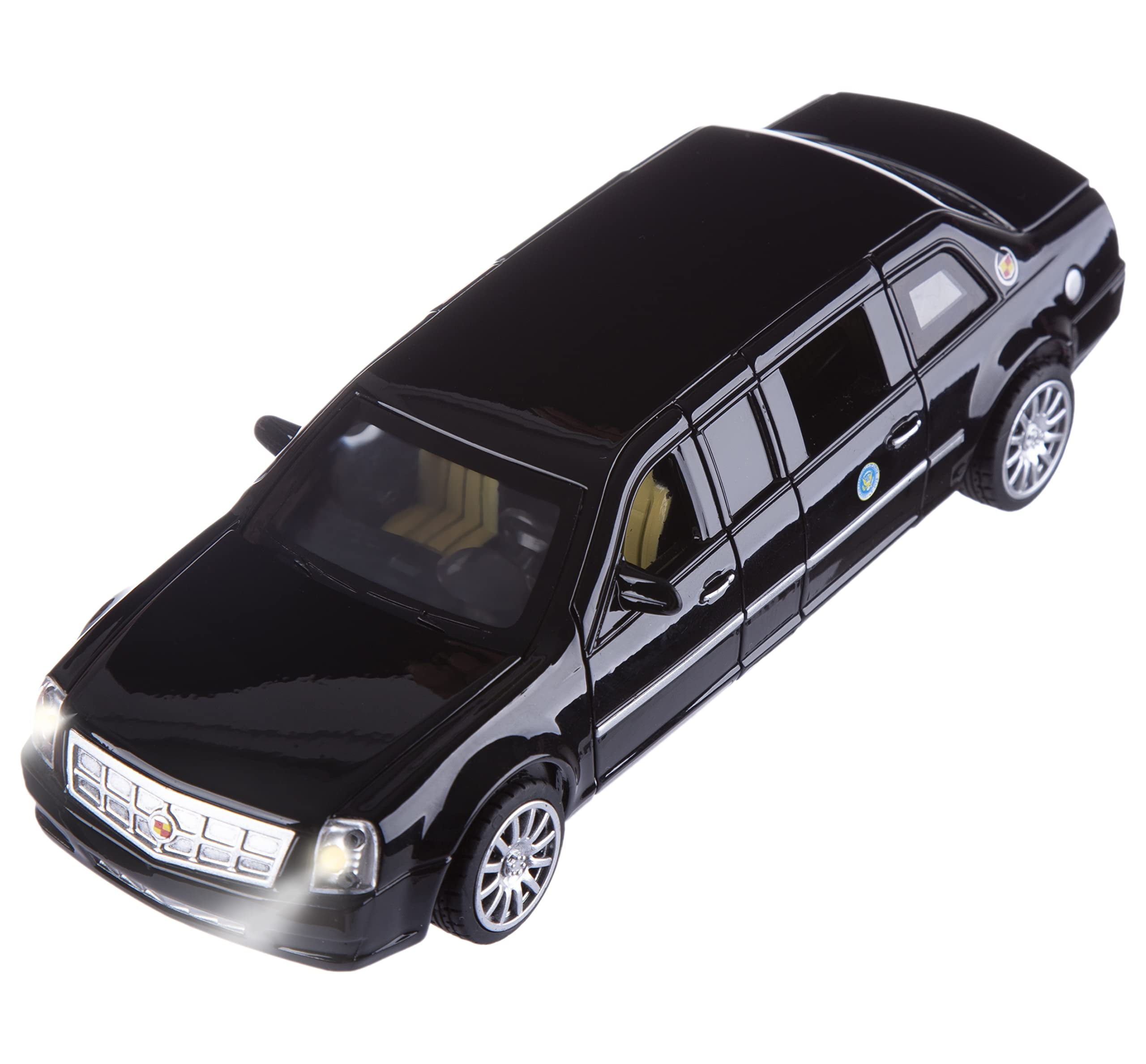 132 Lengthened Presidential Limousine, Alloy Pull Back toy Car with