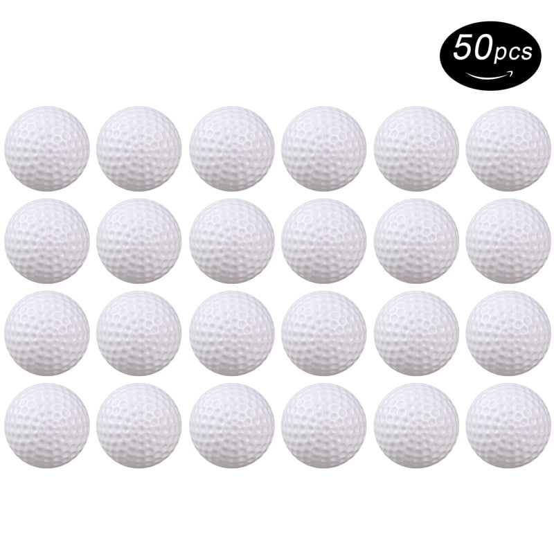 Crestgolf Practice Golf Balls Hollow Golf Plastic Ball for Indoor