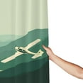 thumbnail image 5 of Valley Flying Shower Curtain 72X72In For Bathroom, Waterproof Fabric Quick Dry Soft Decoration Set, 5 of 5