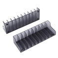 thumbnail image 3 of 2pcs Game Disk Storage Stand Accessory Professional Household Small Size Compartment Gaming CD Holder Accessories, 3 of 9