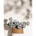 thumbnail image 2 of 10pcs Fake Roses Artificial Silk Flowers Faux Rose Flower Long Stems Bouquet for Arrangement Wedding, 2 of 5