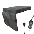 thumbnail image 1 of Cojín calefaccionado portátil sin respaldo para estadio, con alimentación USB, 5 ajustes de temperatura y temporizador para acampar al aire libre y pescar., 1 of 8