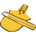 thumbnail image 6 of HQREA Yellow Dog Raincoat Hooded Slicker Poncho for Puppy and Large Dogs, 6 of 6