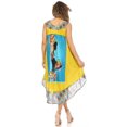 thumbnail image 2 of Sakkas Urbi Women's Casual African Print Beach Sleeveless Cover-up Caftan Dress - Print2 - One Size, 2 of 5