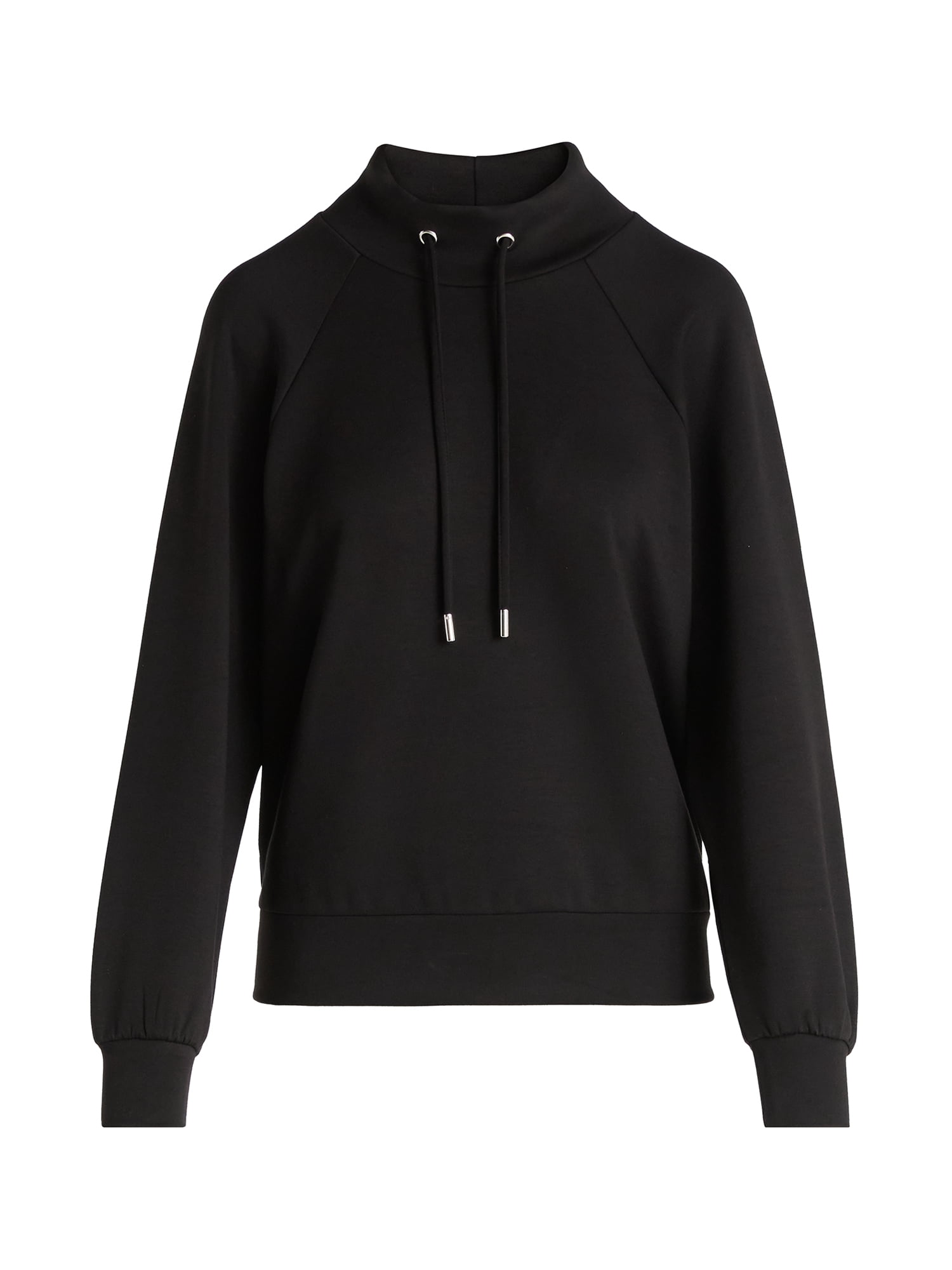 Scoop Women's and Women's Plus New Scubaknit Funnel Neck Sweatshirt, Sizes XS-4X