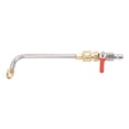 thumbnail image 1 of Curved Pressure Washer Extension Wand with Ball Valve Power Washer Gutter Cleaner Attachment for Cleaning Vehicles Yards Metal, 1 of 7