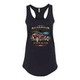 thumbnail image 2 of Wild Bobby, Ford Retro T-Bucket Roadster 1923 Vintage Garage Motors, Cars and Trucks, Women Racerback Tank Top, Black, Small, 2 of 4