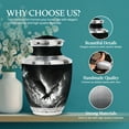 thumbnail image 3 of SABURIAL Dragon Urn - Keepsake Cremation Urn For Women Ash - Funeral Urns For Male Ash - Urns For Memorial Mom & Dad Ashes - Combo 5 - Large 10 Inch & Small 3 Inch Pack, 3 of 7