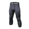 thumbnail image 1 of Mens Sweatpants Breathable All Seasons Simple Exercise Tight Stretch Basketball Base Training Compression Pants Pantalons De Sport Homme Grey S, 1 of 4