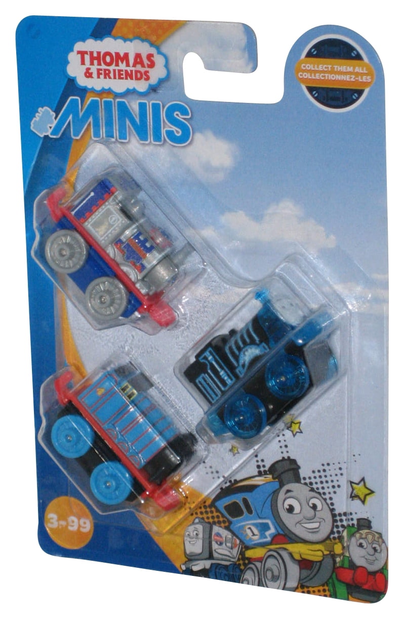 Coffret de 3 Locomotives Juets Minis Thomas et ses Amis de Collection
