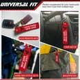 thumbnail image 3 of x xotic tech Keychain Tag with Key Ring for Motorcycles, ATV UTV, Cars, Backpack, Keys Tag Lock Luggage Scooters Embroidered Accessory (LOUD PIPES SAVE LIVES), 3 of 9