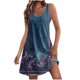thumbnail image 1 of Vestido sin Mangas para Mujeres con Cuello en V con Bolsillo, Vestido Casual de Toda la Temporada para Diario Y Viajes, 1 of 7
