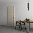 thumbnail image 5 of Hidden Barn | Planum 0016 Natural Veneer | Sturdy Finished Flush Modern Doors | Magic Concealed Sliding Set 30" x 84", 5 of 5