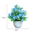 thumbnail image 5 of Artificial Flower Potted Party Decor Plastic DIY Artificial Potted Flower for Party, 5 of 7