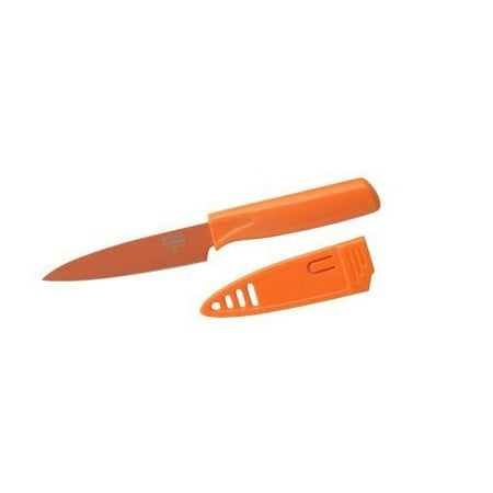 

Kuhn Rikon 4-Inch Nonstick Colori Paring Knife Orange