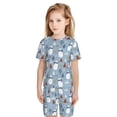thumbnail image 5 of Balery winter Scarf beer Conjunto de Pijama Infantil de Manga Corta con Estampado – Ropa de Dormir de Algodón Suave-XX-Large, 5 of 5