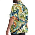 thumbnail image 3 of Atlas Men's Casual Printed Button Down Short Sleeve Beach Shirts, 3 of 6