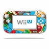 Skin Decal Wrap Compatible With Nintendo Wii U GamePad Controller Funky Flowers