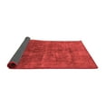 thumbnail image 2 of Ahgly Company Indoor Rectangle Abstract Red Modern Area Rugs, 2' x 5', 2 of 4