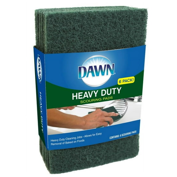 Dawn Heavy Duty Scouring Pads, 3 Ct