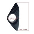 thumbnail image 3 of Car Front Bumper Fog Lamp Cover Frame Grille Stopper for Toyota Camry (XV50) XLE 2012-2014 52128-06310 52127-06310, 3 of 5