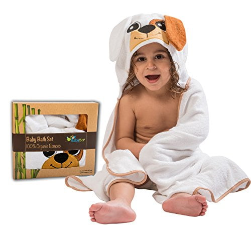 large baby hooded bath towels