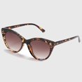 thumbnail image 2 of Cat - Eye Polarized Sunglasses - Tortoise Shell Frame - Brown Lens, 2 of 5