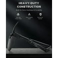 thumbnail image 3 of HAPOO 18.5-inch Mini Folding Shovel High Carbon Steel, Portable Lightweight Outdoor Tactical Survival Foldable Mini Shovel, Entrenching Tool, Camping, Hiking, Digging, Backpacking, Car Emergency, 3 of 9