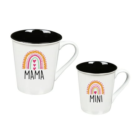 

Mommy and Me Ceramic Cup Gift Set 16 OZ and 8 OZ Mama & Mini
