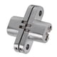 thumbnail image 1 of Bisagras Ocultas Cruzadas Invisibles Para Puerta Plegable De Aleación De Zinc De 180 Grados 43,7 Mm/60,4 Mm/68,8 Mm/94 Mm, Menos Ruido, Conveniente De Usar Con Orificios, 1 of 7