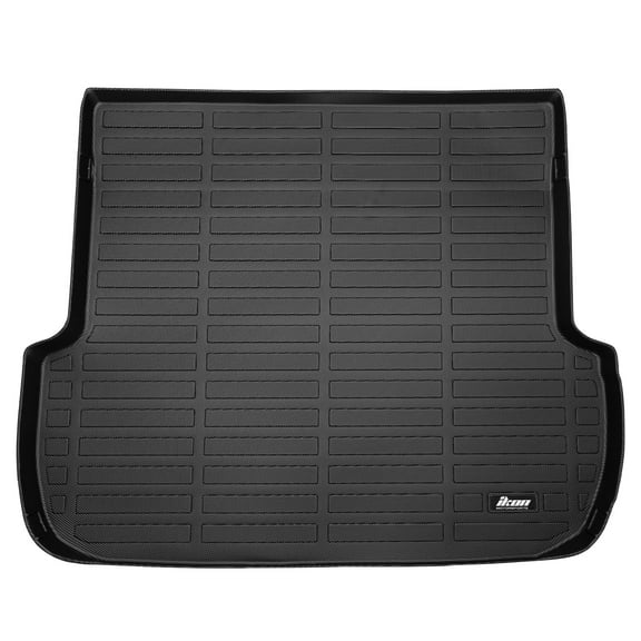 Ikon Motorsports TPE Cargo Trunk Liner Compatible with 2020-2025 Subaru Outback, Custom Fit All Weather Protection Heavy Duty Rear Trunk Tray Cargo Mats Protector, Black