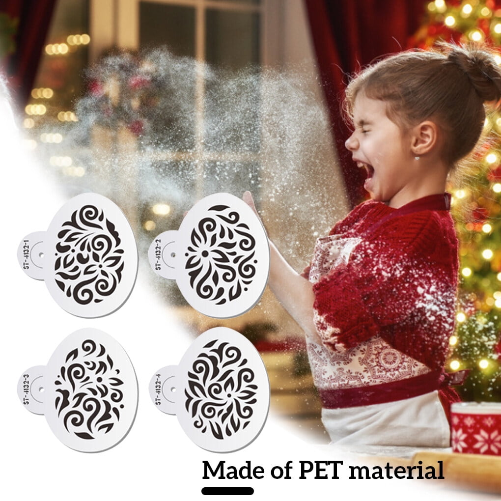 Moule,Carte Du Monde Design Gâteau Pochoir En Plastique Gâteau Frontière Pochoirs Bricolage