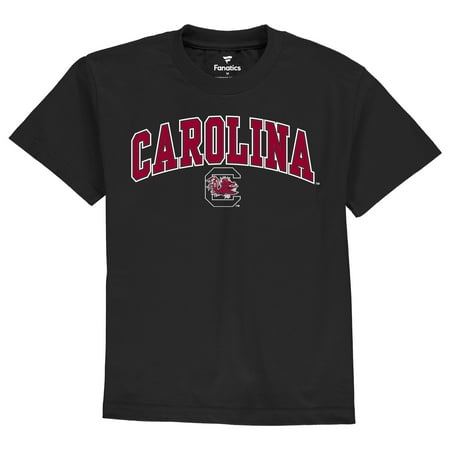 Youth Black Football T-shirt - South Carolina Gamecocks Youth Campus T-Shirt - Black