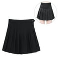 thumbnail image 7 of KALLORY High Waist Black Pleated Skirt for Women Tennis Wear School Dresses Acetate Fiber 1Pcs XXL, 7 of 7