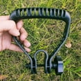 thumbnail image 5 of SeekLGT Ergonomic Shovel Handle Attachment Adjustable Secondary D-Grip Shovel Handle Replacement for Snow Shovel and Lawn Mower Back Saver Tool Support Black 1 Count, 5 of 8