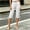 White, variant on LIaqionyy Womens Cargo Capris Pants Hiking Casual Solid Color Fashion Capri Trousers Cropped Pant with Pocket