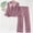 Hot Pink, variant on FRSASU Women's Pajamas Set - Summer Sleepwear 2 Piece Soft Comfortable Home Clothes Short Sleeve V-Neck Solid PJ Set with Built-in Bra Watermelon Red