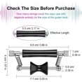thumbnail image 3 of 2 Pack Guitar Rolling Capo Sliding Capo Adjustable Capo Rubber And Stainless, 3 of 5