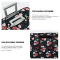 thumbnail image 5 of Fotbe Rose Flowers Luggage Cover Protector,Suitcase Protector,Scratch and Dirt Resistant,Fits 18-32 Inch Luggage-Medium, 5 of 9