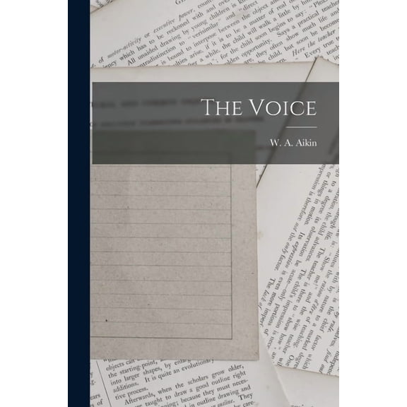 The Voice, (Paperback)